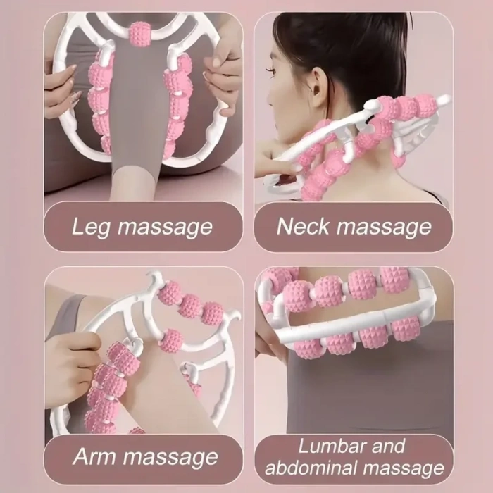 15 Tekerlekli Bacak Boyun Kol Masaj Aleti (5263)