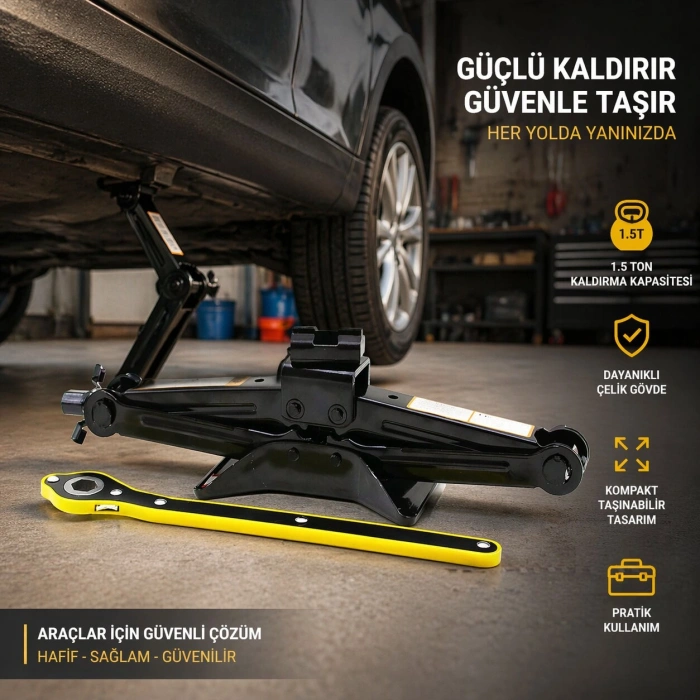 1.5 TON - CIRCIR KOLLU KRİKO (5263)