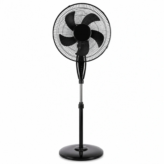 16 INC İNÇ EV TİPİ AYAKLI VANTİLATÖR 45W 5 PLS.PERVANE 3 KADEME HIZ FAN (5263)