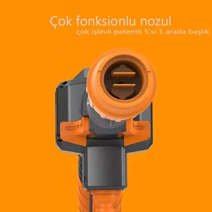 16LT ELEKTİRİKLİ OTO - ARAÇ YIKAMA TABANCASI - İLAÇ POMPASI PÜSKÜRTÜCÜ 4.8V EWASHER (5263)
