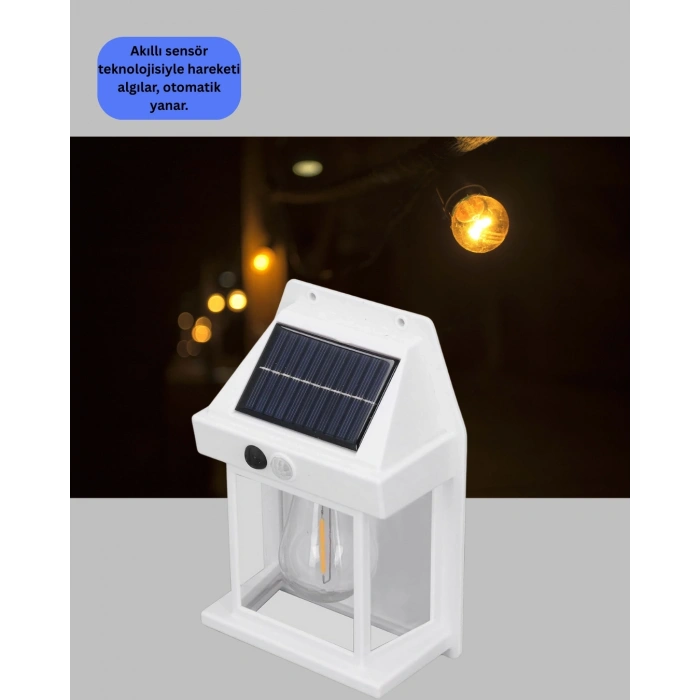 1800 Mah Pilli Solar Duvar Aydınlatma Yeni Nesil