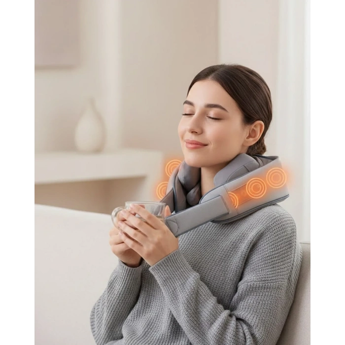 1800mah Pil Kapasiteli Boyun Masaj Aleti