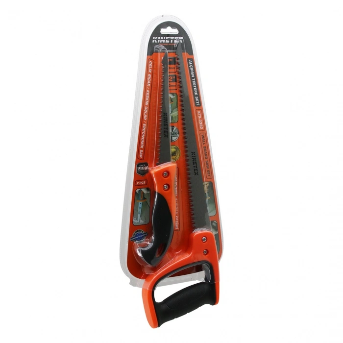 2 PCS ALÇIPAN TESTERE SET PROFESYONEL 7 İNÇ- 170MM - 12 İNÇ- 300MM ÇELİK BIÇAK - ERGONOMİK SAP (5263)