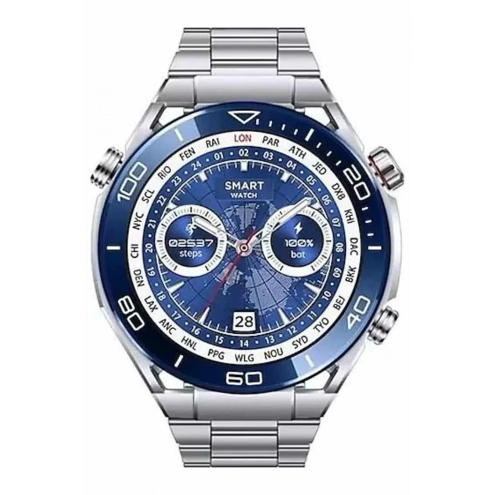 2025 Model Yuvarlak Ekran Android Ve İos Uyumlu Gps Takibi Yapabilen Akıllı Saat