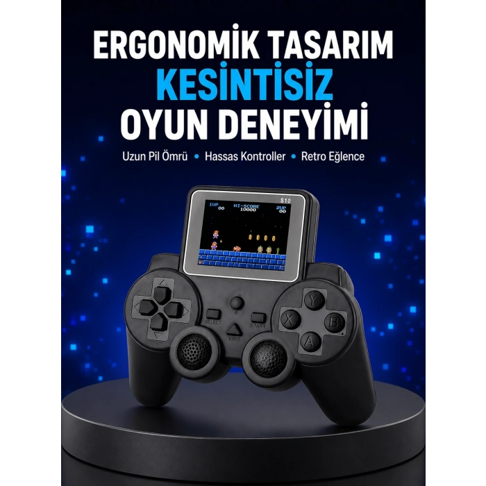 2025 S10 Gamepad 520 Klasik Retro Oyunlu Tv Bağlantılı A Kalite Orijinal Yeni Nesil