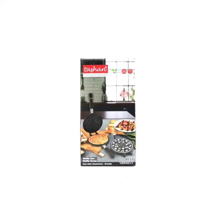20CM GRANİT DÖKÜM WAFFLE TAVA BAKALİT SAP (5263)