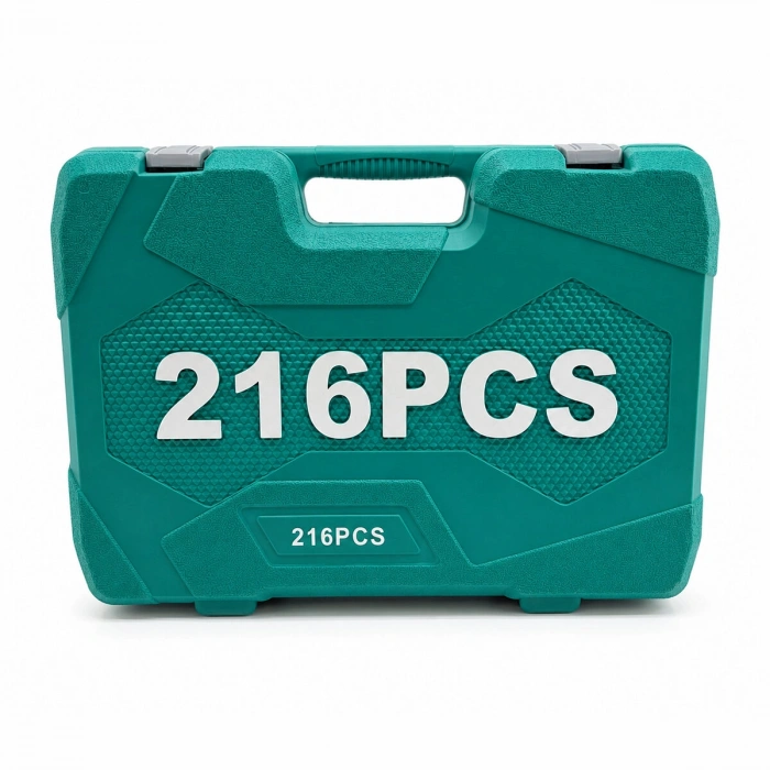 216PCS LOKMA SETİ LOKMA - SOKET - BİTS ADAPTÖR - 3AD.CIRCIR KOLU PLASTİK ÇANTALI (5263)