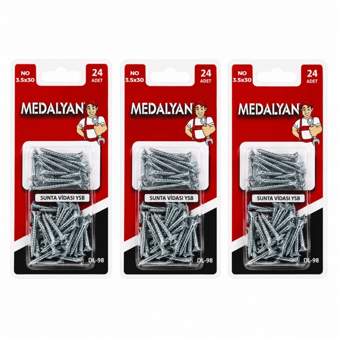 288 ADET 3.5X30 12X24PCS SUNTA VİDASI (5263)