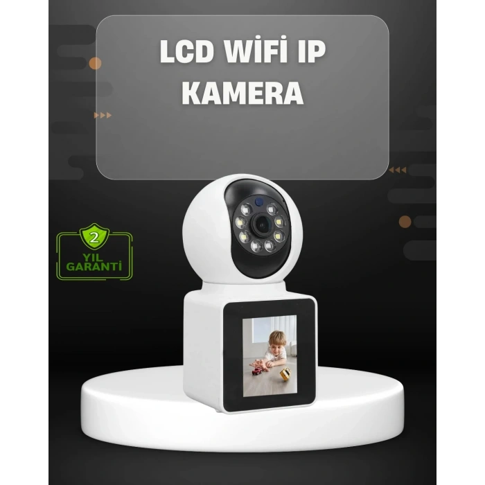 2k Çözünürlüklü İç Mekan Güvenlik Kamerası Çift Yönlü Görüş Ve Sesli Arama