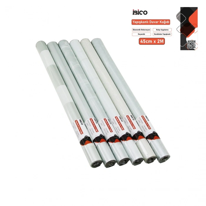 2MT X 45CM BUZ DESEN TEZGAH ÜSTÜ FOLYO STİCKER - DUVAR KAĞIT KENDİNDEN YAPIŞKANLI - EKO DEKORASYON - DAYANIKLI (5263)
