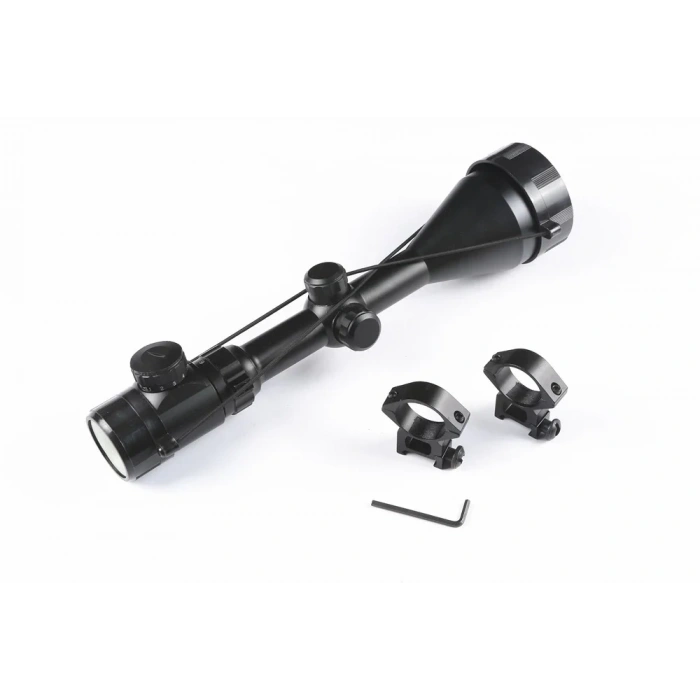 3-9x56eg Yüksek Kaliteli Çıft Işık Kırmızı,yeşil Kaynaklı Avcılık Süfer  Dürbün(b)