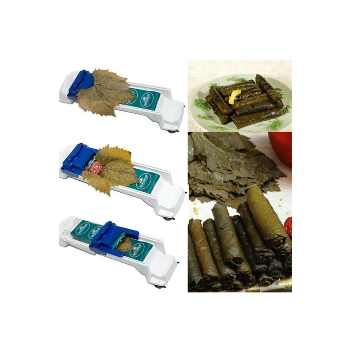 3 Kademeli Kalınlık Ayarlı Pratik Yaprak Sarma Makinesi (5263)