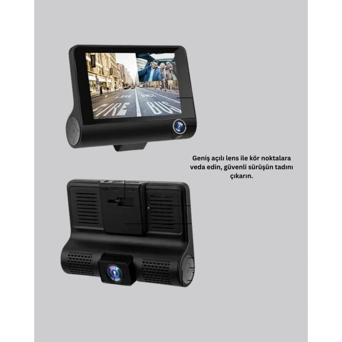 3 Kameralı Araç Dvr