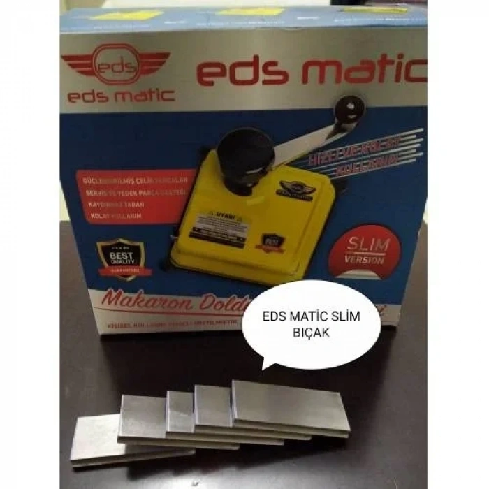 3lü Set Çelik Eds Slim Ürün Kesme Makinası Çelik Bıçak