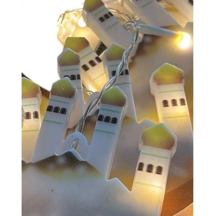 3 Metre Ramazan Led Saçak Işık Ev İçi Dekoratif Aydınlatma