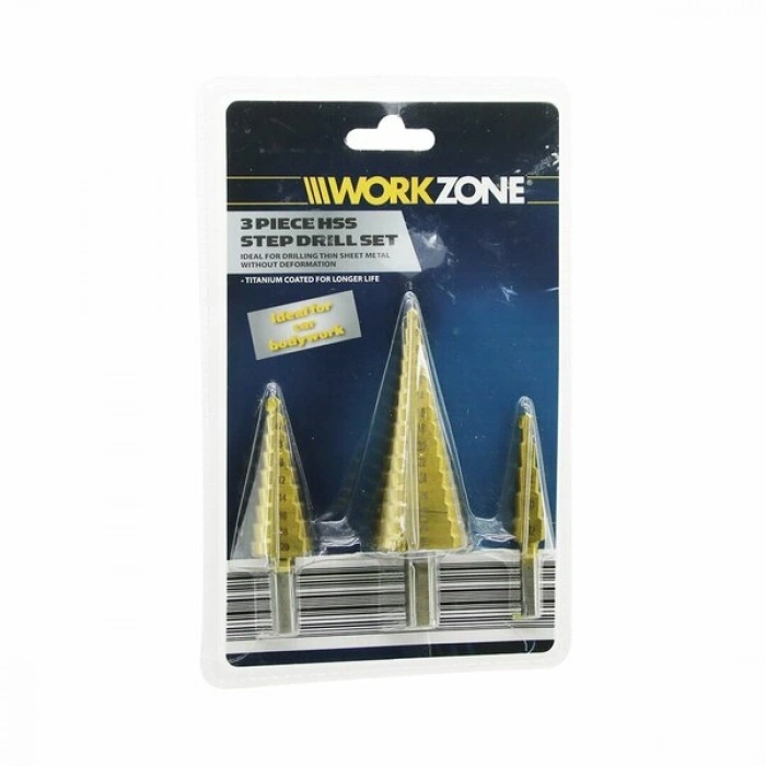 3 PARÇA  HSS KADEMELİ MATKAP UCU SET (5263)