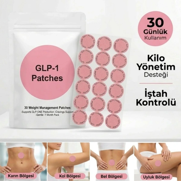 30 Adet Kilo Yönetimi Destek Bantları – İştah Kontrolü ve Günlük Wellness Desteği (5263)