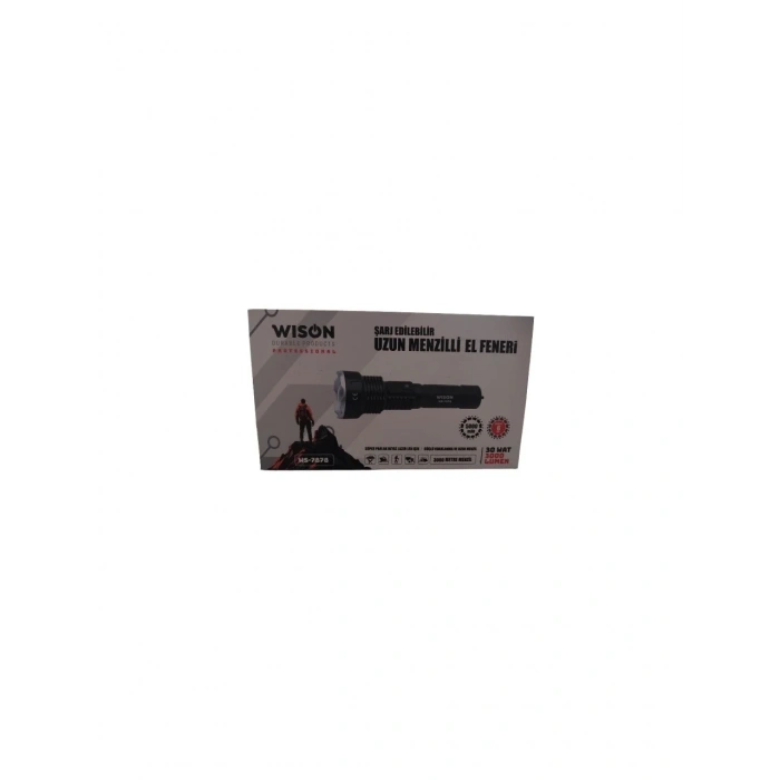 30 Watt 3000 Lümen Uzun Menzilli Fener WS-7878 (5263)