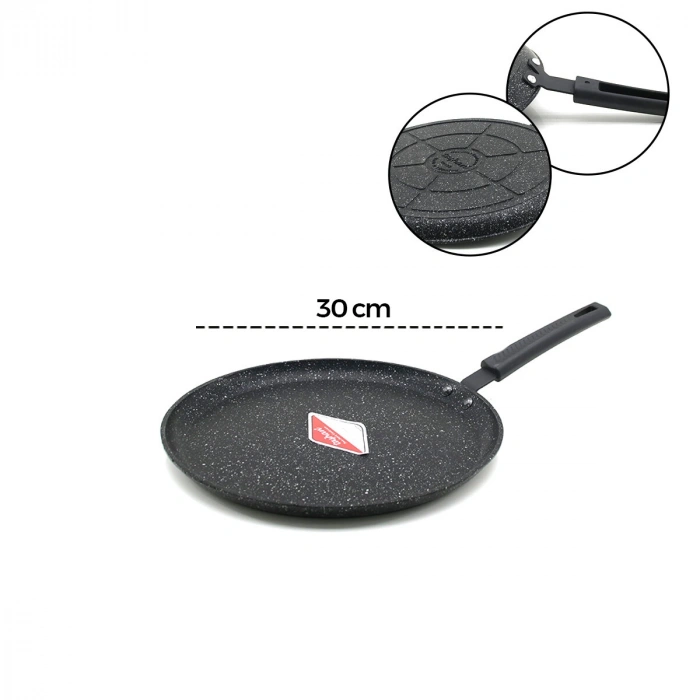 30CM DÖKÜM KREP TAVA (5263)