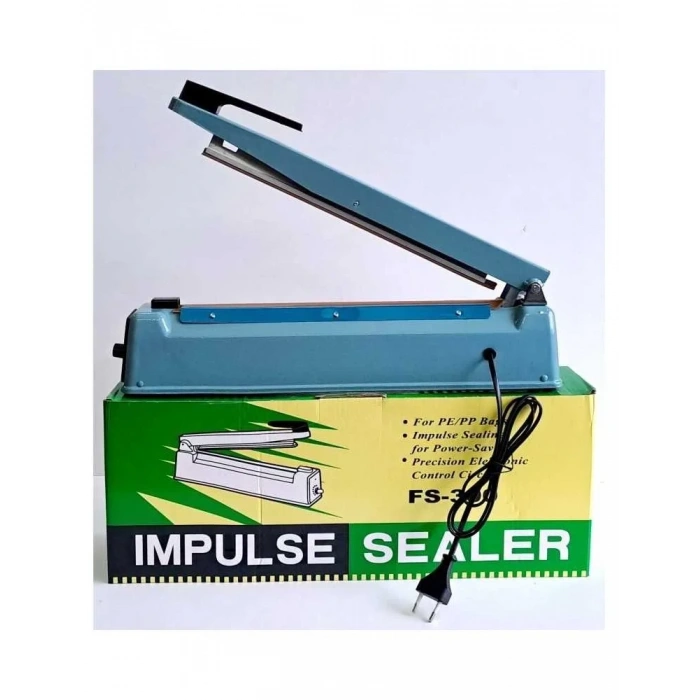 30Cm Metal Gövde Poşet Ağzı Yapıştırma Kapatma Makinası FS-300 (5263)