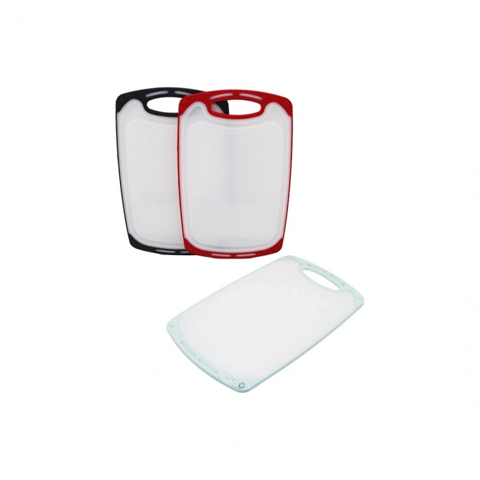 31X20CM  KÜÇÜK  PLASTİK  KESİM PANOSU  KAYMAZ SİLİKON KENARLIK - 10MM KALINLIK (5263)
