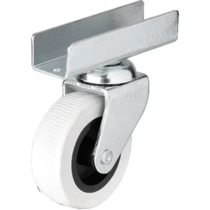 323 - 50x20 Mm Gri Uzun U Tablalı Teker 4 Adet