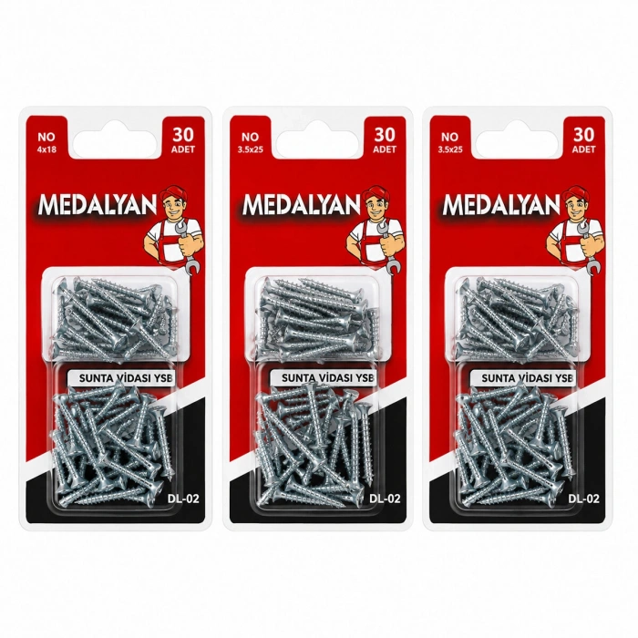 360 ADET 3.5X25 SUNTA VİDASI 12X30PCS (5263)
