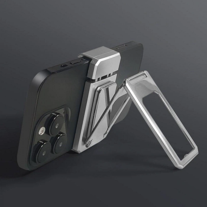 360 derece Dönen Tüm Telefon Tipleri İle Uyumlu Metal Telefon Standı Braket (5263)
