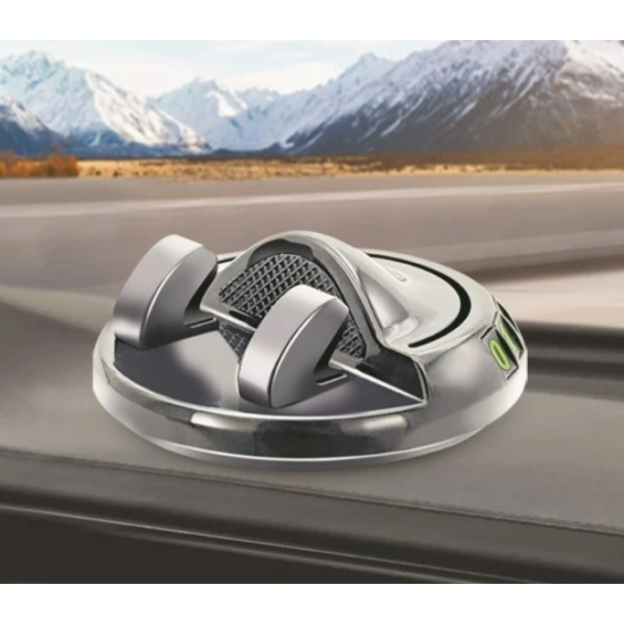 360° Dönebilen Yapışkanlı Numaratörlü Araç Telefon Tutucu (5263)