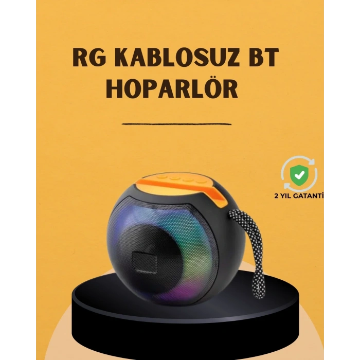 360° Stereo Surround Sesli Taşınabilir Hoparlör