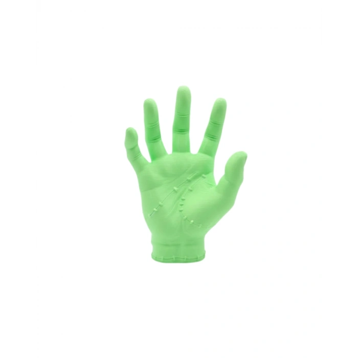 3d Dekoratif Yeşil El Obje 27x22 Cm Sanatsal Ve İddialı Aksesuar