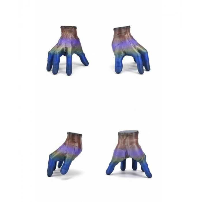 3d Rengarenk El Dekoratif Heykel 27x22 Cm Büyük Boy Modern Tasarım