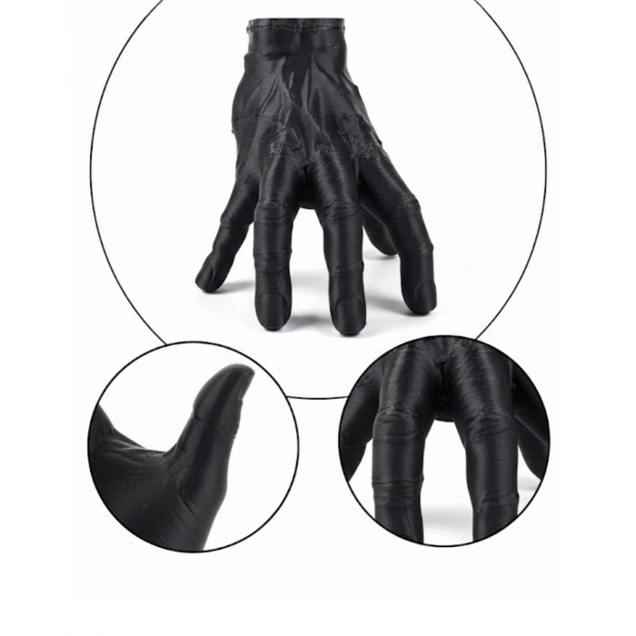 3d Siyah El Tasarım Dekor 17x16 Cm Konsol Ve Şömine Üstü Obje