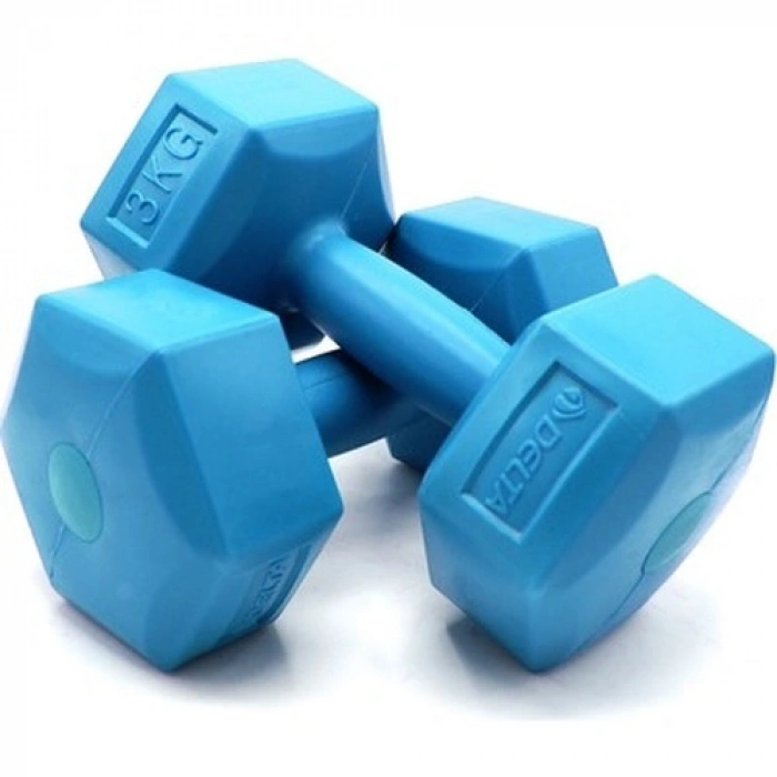 3KG PLASTİK KÖŞELİ DAMBIL 2 PARÇA (5263)