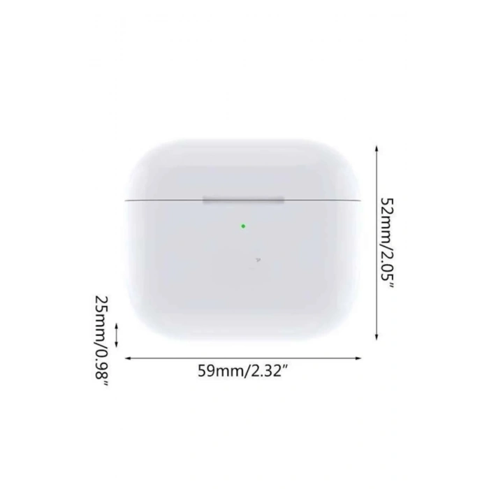 3.nesil İos Android Uyumlu Bluetooth 5.0 Beyaz Çağrı Cevaplama