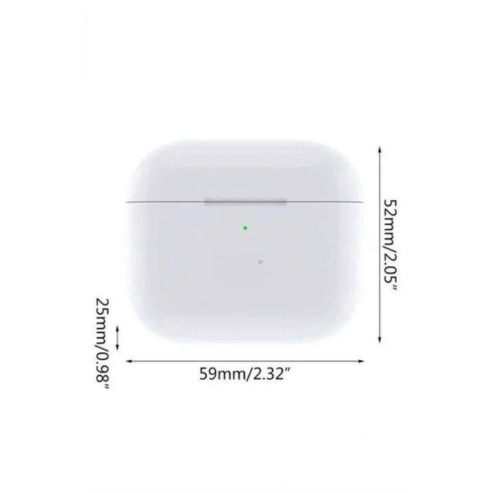 3.nesil İos Android Uyumlu Bluetooth 5.0 Beyaz Çağrı Cevaplama