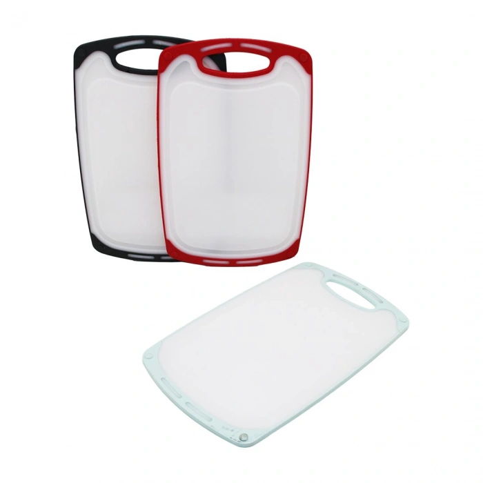 40X24CM  BÜYÜK  PLASTİK  KESİM PANOSU  KAYMAZ SİLİKON KENARLIK - 10MM KALINLIK (5263)