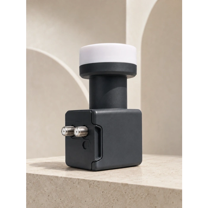 4k Ultra Hd Twin Lnb Çift Uydu Çıkışlı Ku Band Çanak Anten Lnb 0.1 Db