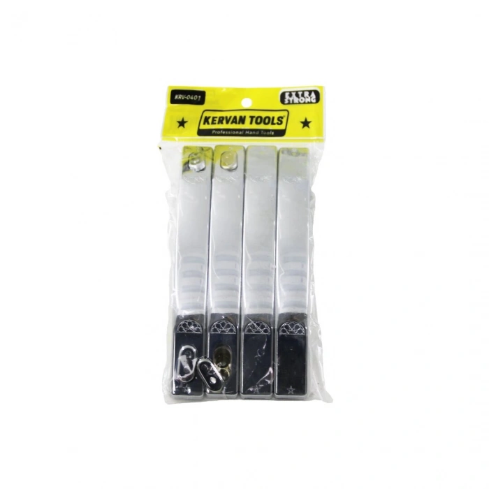 4PCS = 2TKM PLASTİK KROM KAPLAMA DUŞAKABİN KOLU 10MM (5263)