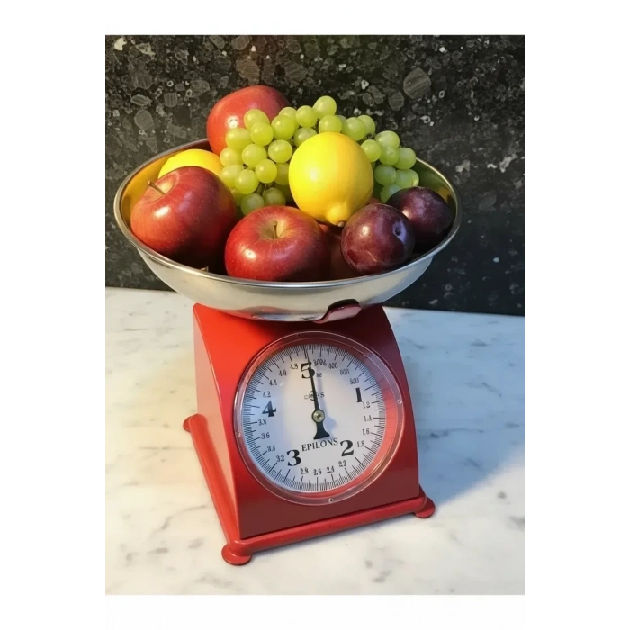 5 Kg Retro Nostalji Mutfak Tartısı Analog Terazi