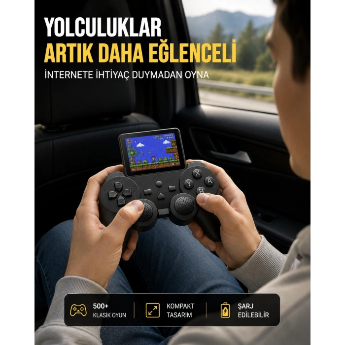 500 Oyun Tek Cihazda! Nostalji Ve Eğlence Yanınızda