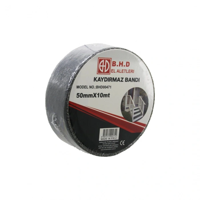 50MM X 10MT KAYDIRMAZ SİYAH BANT (5263)