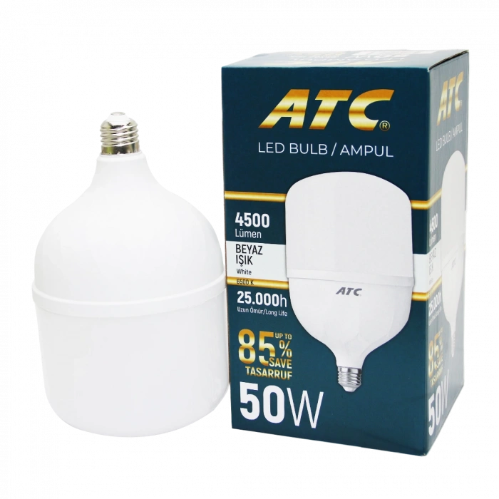 50W TORCH LED BULB AMPUL BEYAZ E27 (5263)