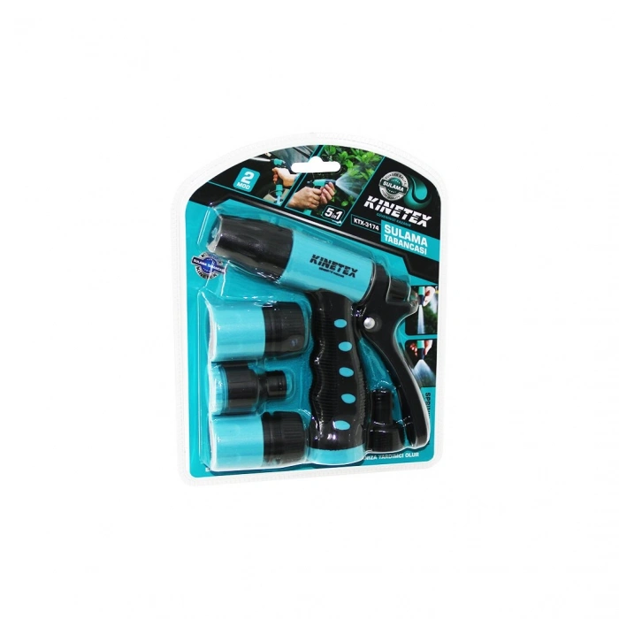 5IN1 - 2 MOD SULAMA TABANCASI SETİ 1 - TABANCA - 4 - BAĞLANTI APARATI (5263)