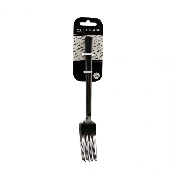 6 PARÇA EKO ÇUBUK SADE METAL YEMEK ÇATAL 2MM (5263)