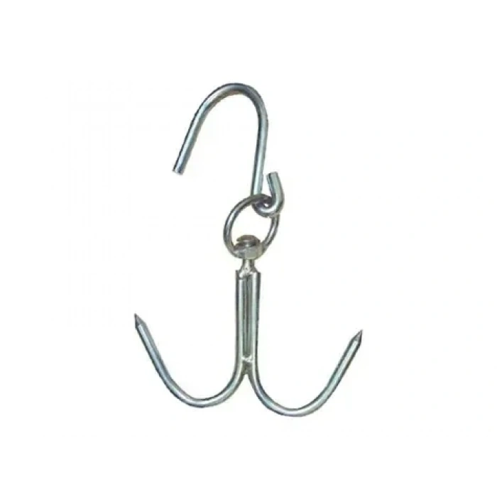 8 Mm Kasap Et Kancası - 239li Dönerli Set - Paslanmaz Çelik - Et İşleme - Hijyenik - Düzenli - Dayanıklı - Uzun Ömürlü