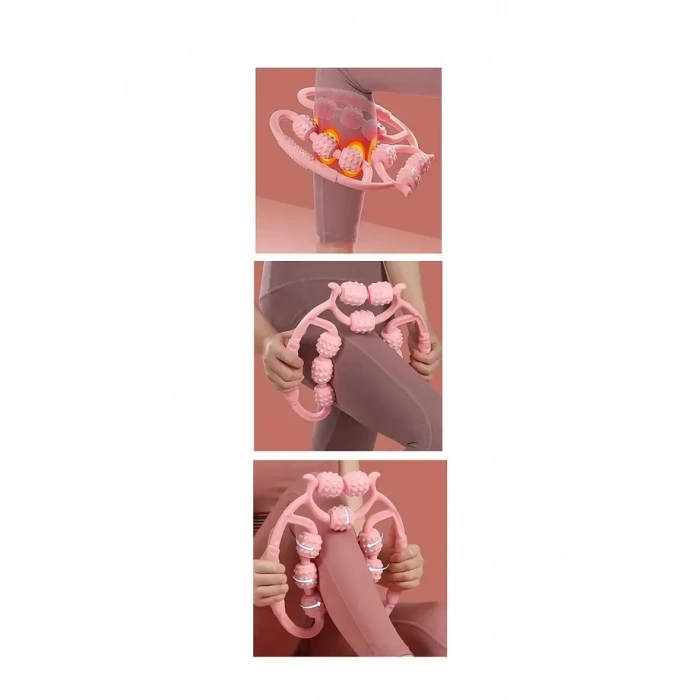 9 Tekerlekli Yoga Fitness Silindiri (Roller) (5263)