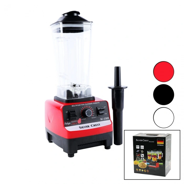 9000W   BUZ KIRICI  ÇOK AMAÇLI BLENDER DOĞRAYICI  2PCS HAZNE - 2LT - 0.7LT SC-1589 (5263)