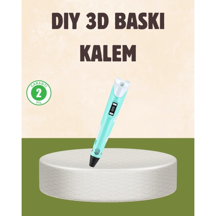 Abs Ve Pla Filament Destekli 3d Yazıcı Kalem