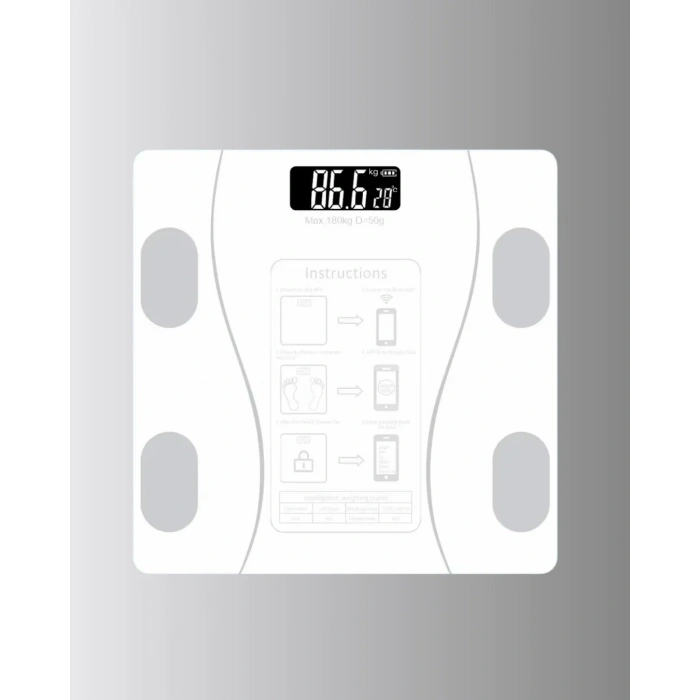 Akıllı Bluetooth Tartı – 8 Farklı Ölçüm Verisi, Otomatik Kişi Tanıma